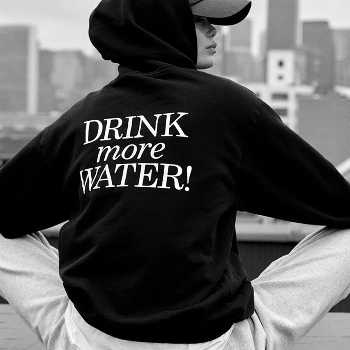 Street Fashion In New York - Health Club New York Letters Printed