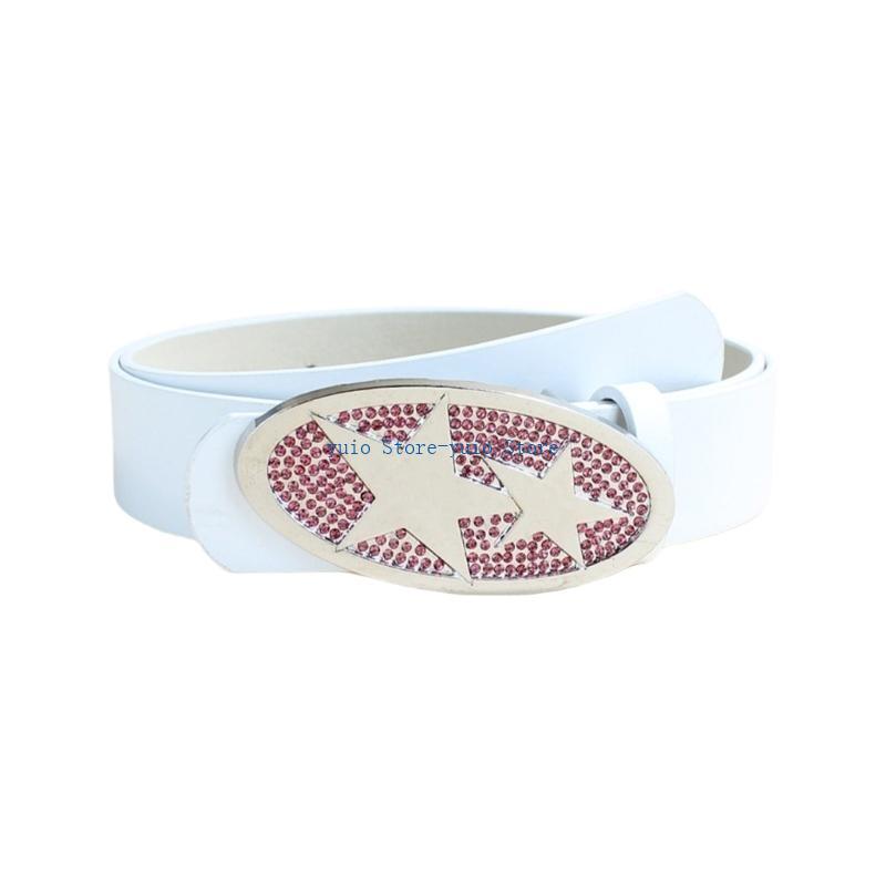 Street Fashion Reference - X7XB Cintura con fibbia a stella