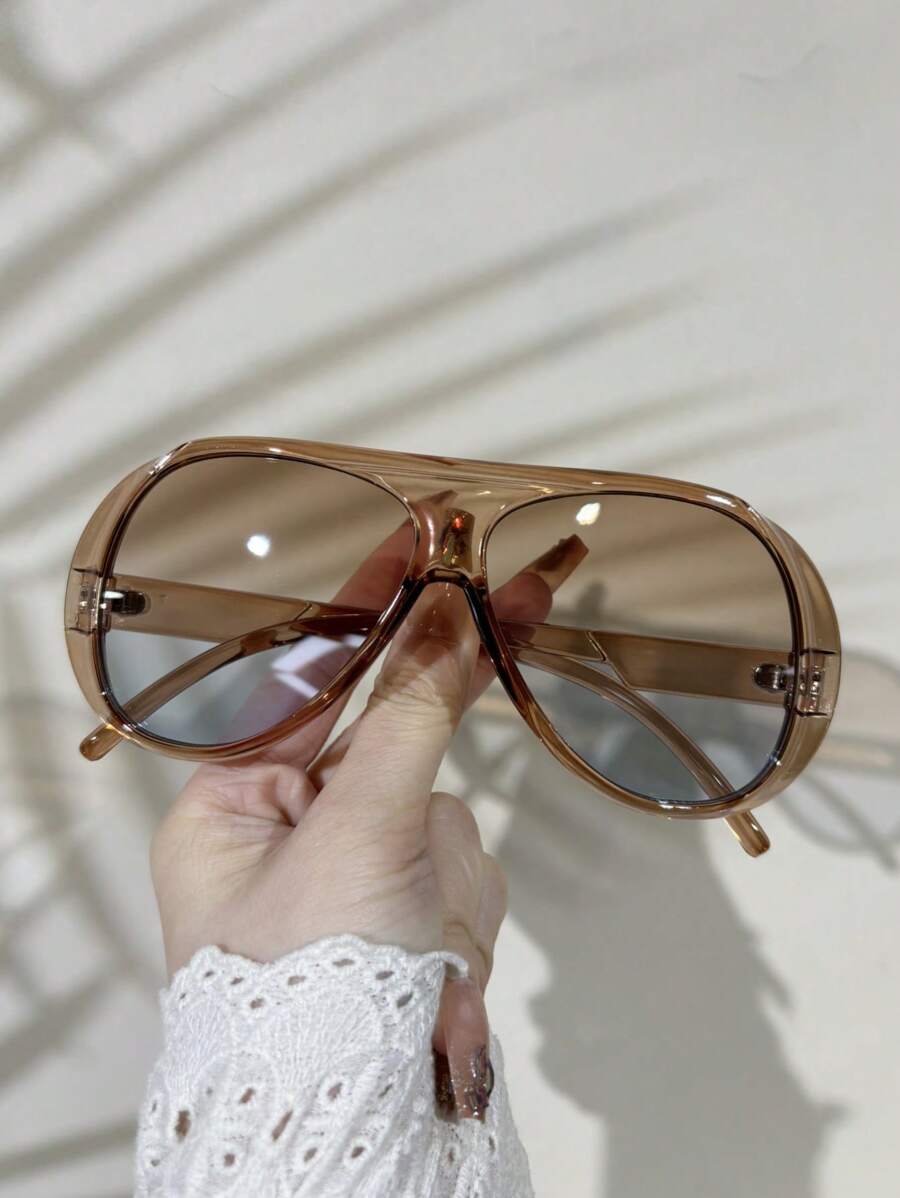 Street Fashion Glasses - Occhiali Quadrati Oversize Vintage, Stile Street