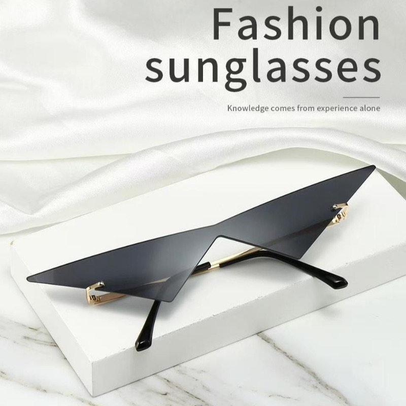 Street Fashion Glasses - Occhiali da Sole Triangolari, Occhiali da