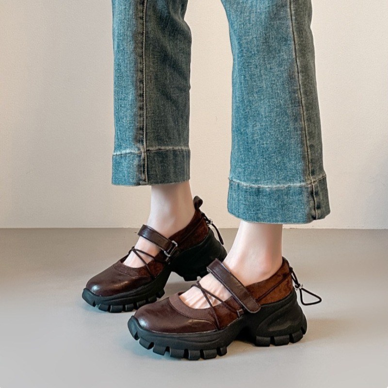 Street Fashion Women - Nuove Scarpe Retrò Mary Jane, Sneakers