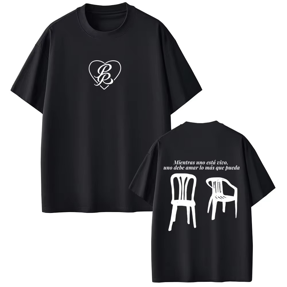 Foto Street Fashion - T-shirt Rapper Bad Bunny 2026 più