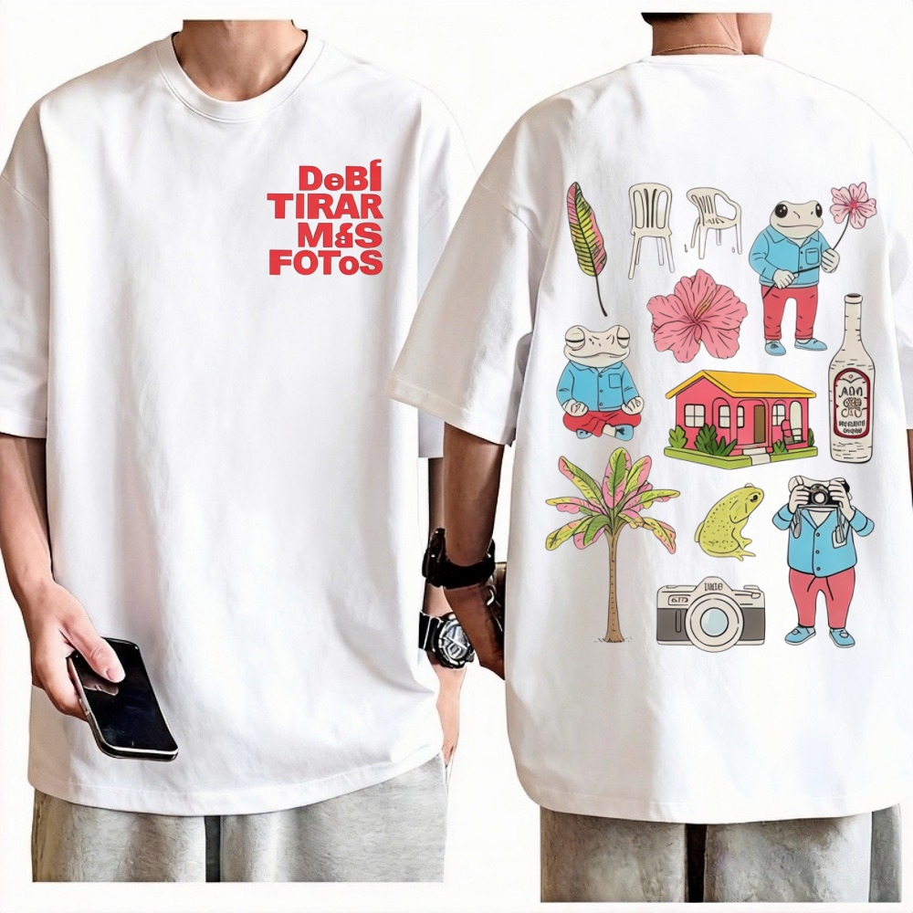 Foto Street Fashion - T-shirt Rapper Bad Bunny Debi Tirar