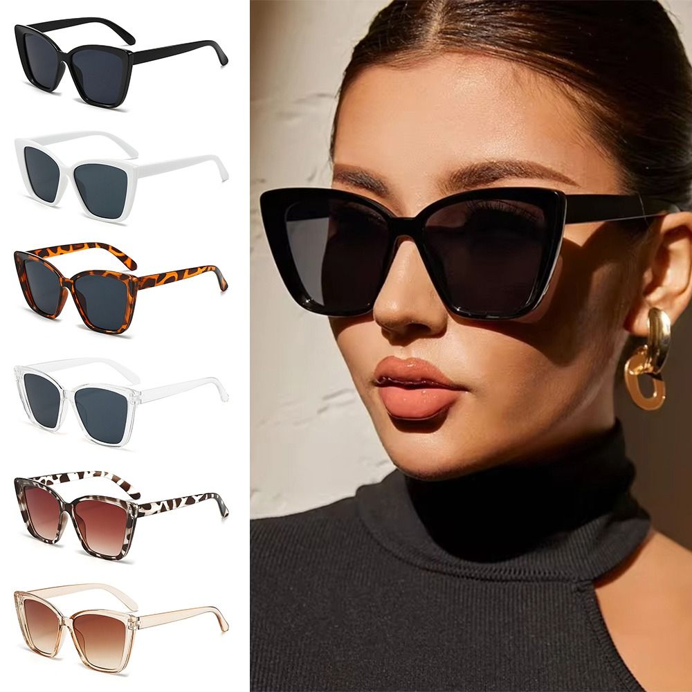 Street Fashion Photoshoot - Occhiali da Sole Cat Eye per