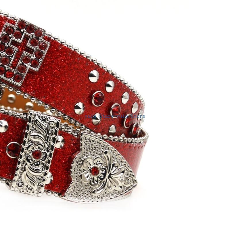 Street Fashion Reference - X7XB Cintura per ragazza calda Rivetti