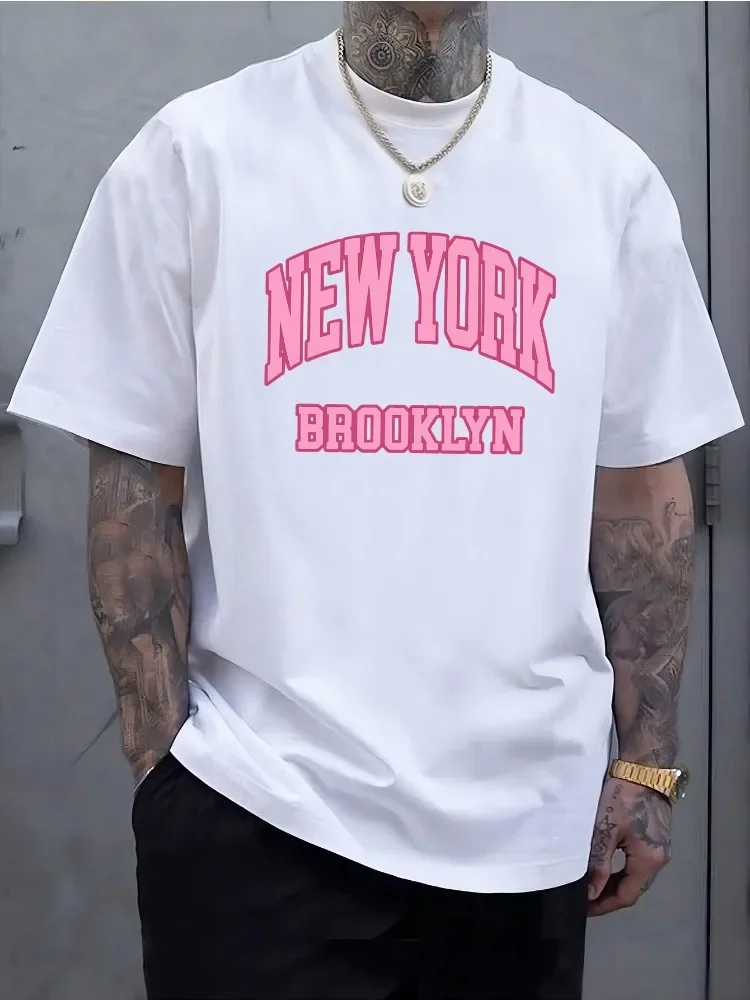 T-shirt da uomo estiva in coto - Street Fashion In New York recensione e prezzo