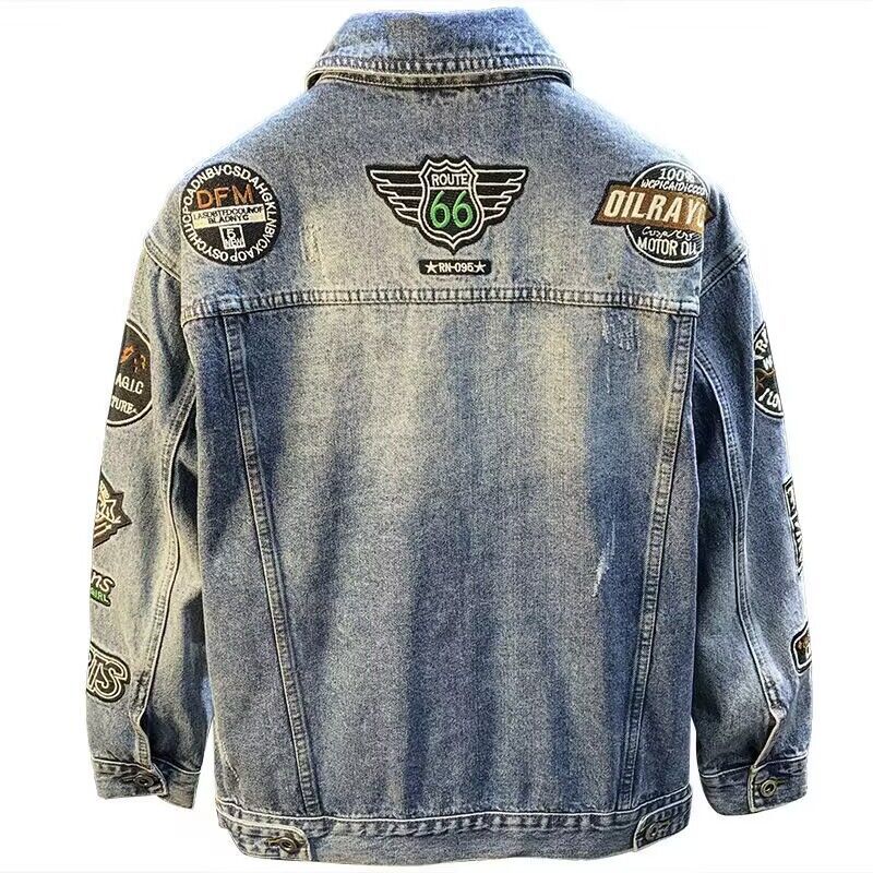 Giacca da uomo in denim con to - Street Fashion Hong Kong recensione e prezzo
