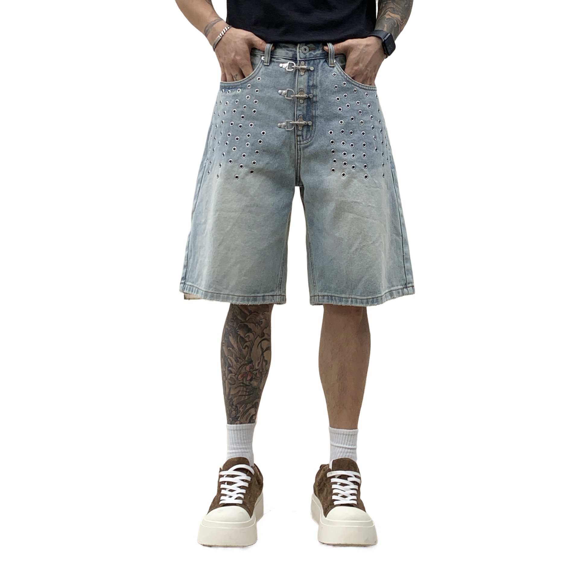 Jeans Corti da Uomo Stile Hip  - Street Fashion Vibes recensione e prezzo