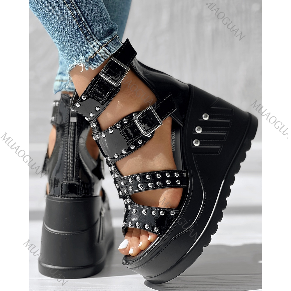 Sandali neri da donna alla mod - Street Fashion Designer recensione e prezzo