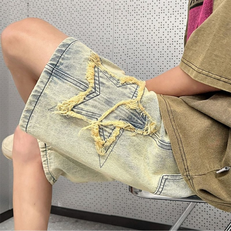 Pantaloncini in denim da uomo  - Street Fashion Hong Kong recensione e prezzo