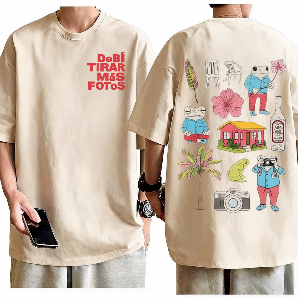 T-shirt Rapper Bad Bunny Debi  - Foto Street Fashion recensione e prezzo