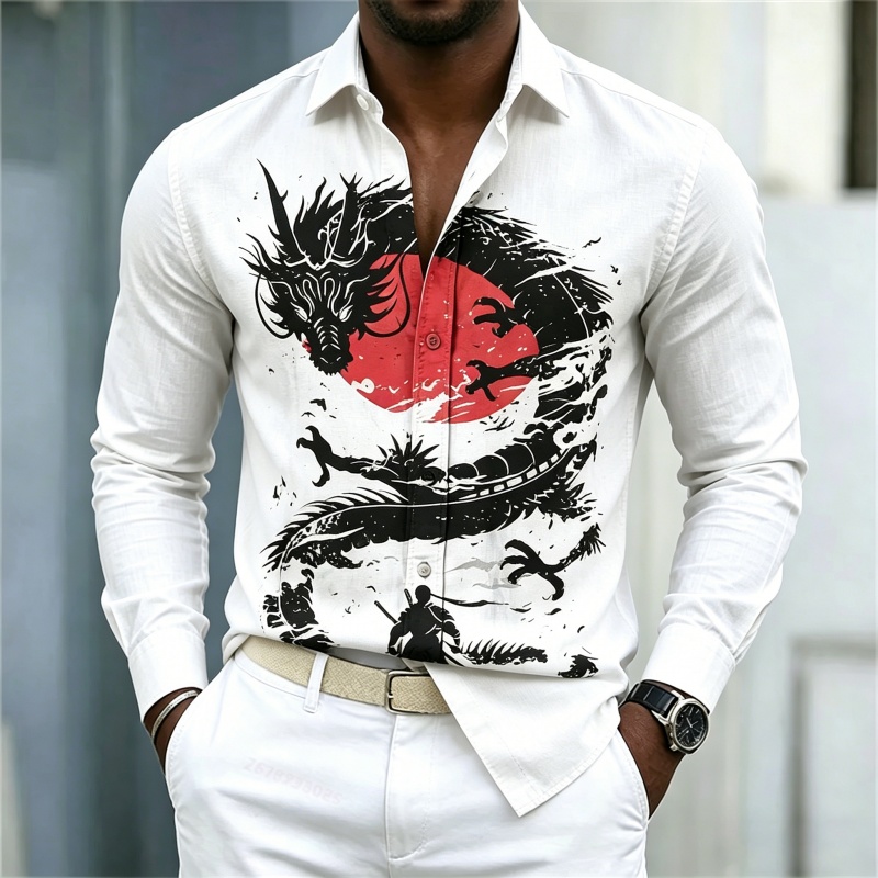 Camicia da uomo 2026 nuova, bi - Street Fashion In China recensione e prezzo