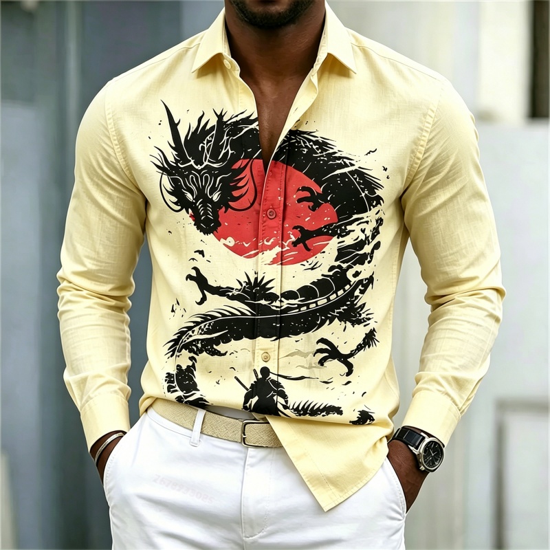 Camicia da uomo 2026 nuova, bi - Street Fashion In China recensione e prezzo