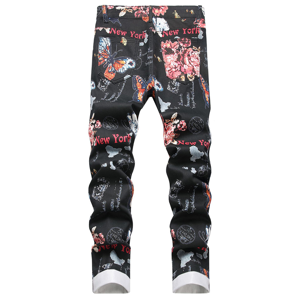 Jeans da Uomo con Stampa Digit - Street Fashion In New York recensione e prezzo
