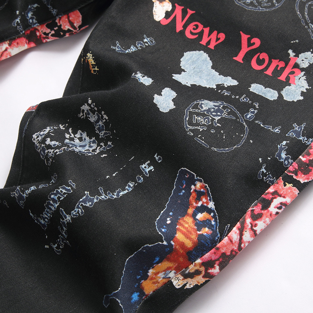 Jeans da Uomo con Stampa Digit - Street Fashion In New York recensione e prezzo