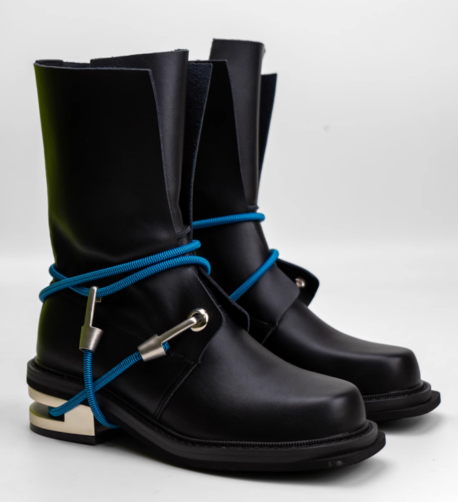 Stivaletti corti con tacco in  - Street Fashion Rome 2025 recensione e prezzo