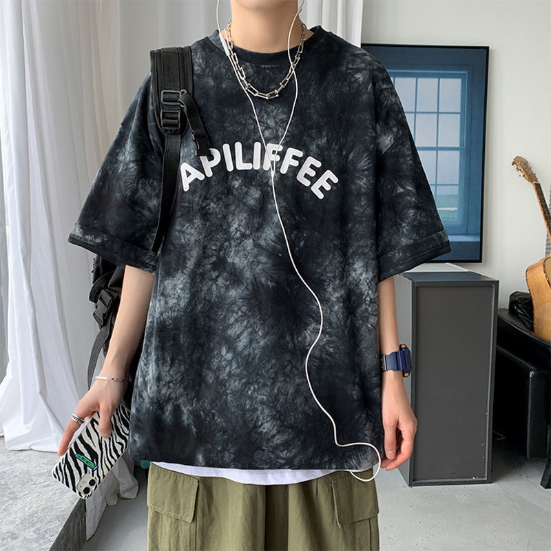T-shirt a maniche corte tie-dy - Street Fashion Hong Kong recensione e prezzo