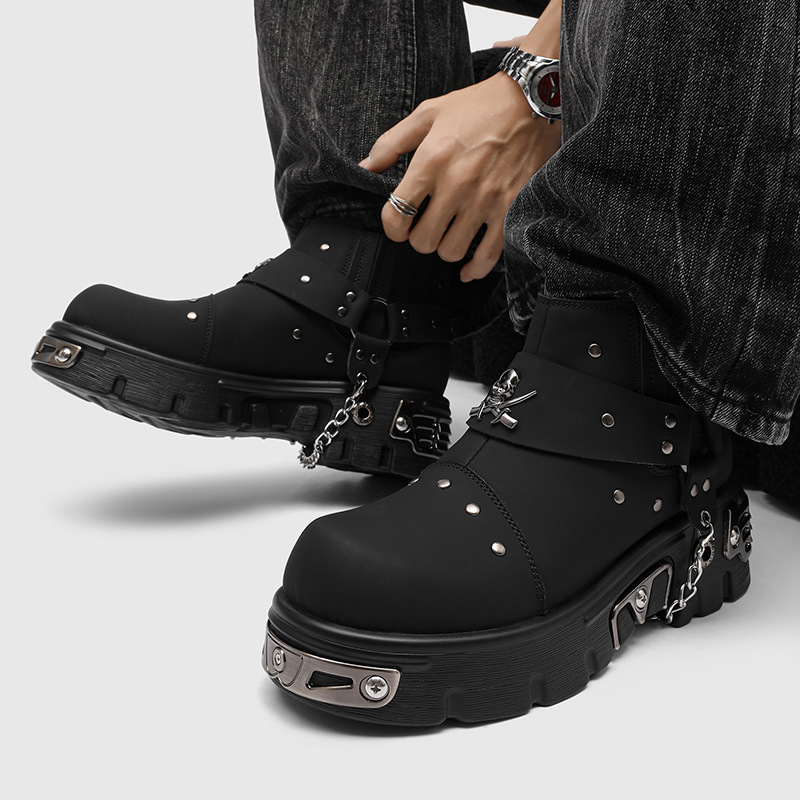 Stivali da Moto Rock Punk in M - Street Fashion Designer recensione e prezzo